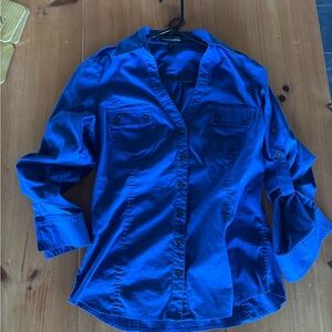 Express Royal Blue Shirt